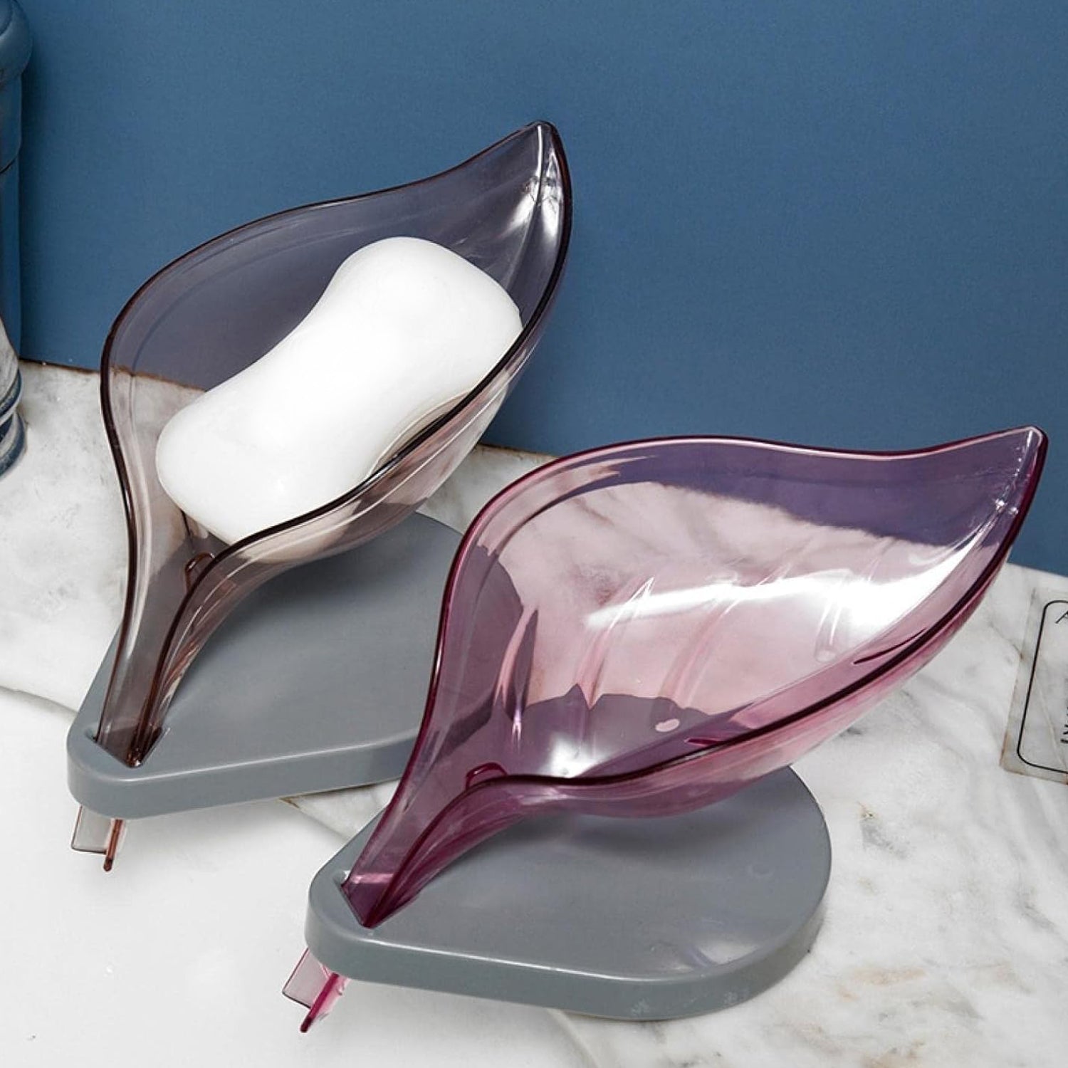 1081 Soap Tray Self Draining Leaf Soap Box Storage Soap Box Rack Leaf Laundry Soap Box With Suction Cup Suitable For Bathroom And Kitchen Plastic Tray Rack (1 Pc) 1081 Soap Tray Self Draining Leaf Soap Box Storage Soap Box Rack Leaf Laundry Soap Box With Suction Cup Suitable For Bathroom And Kitchen Plastic Tray Rack (1 Pc)